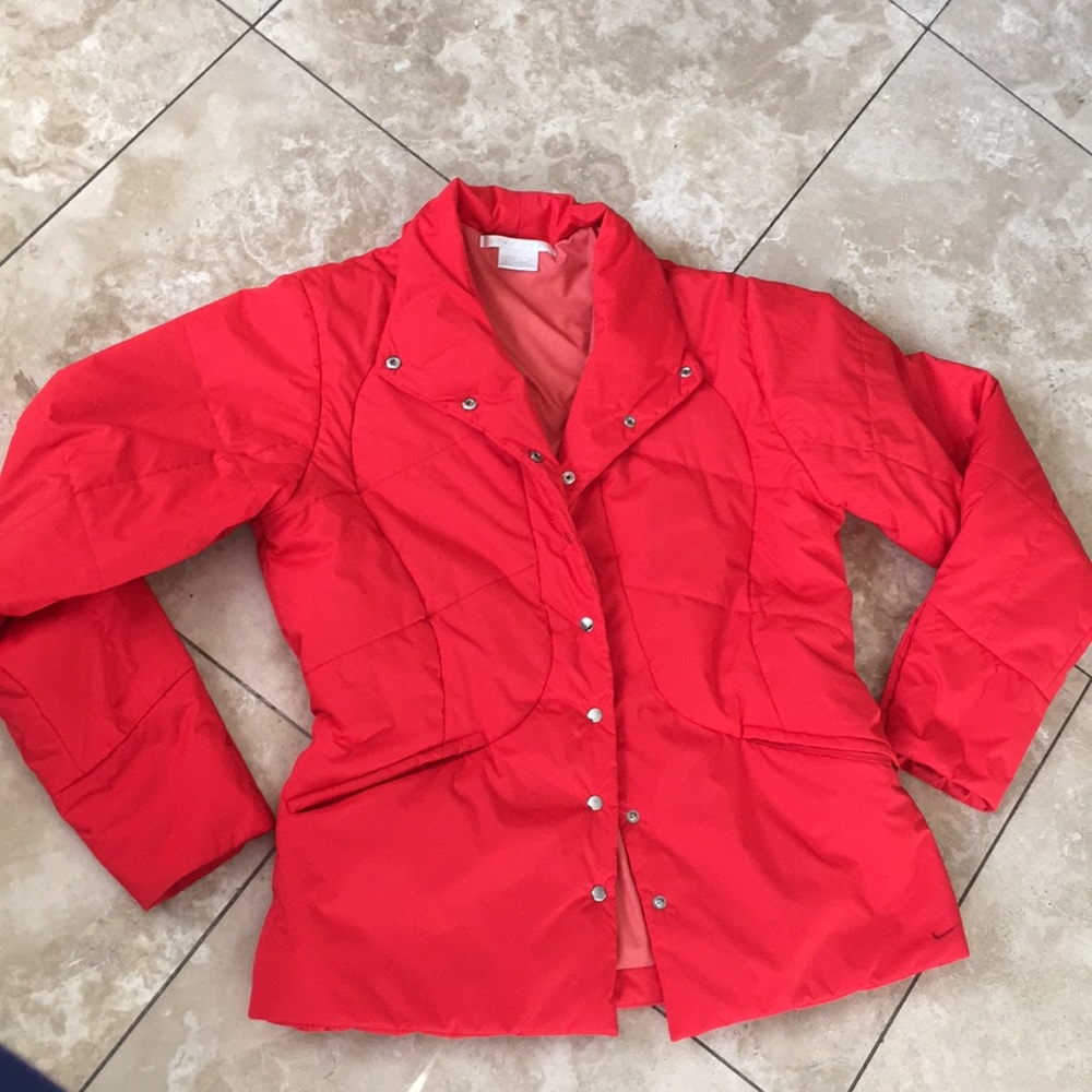 Nike Gorgeous!! Unique! Polyester Jacket - image 2